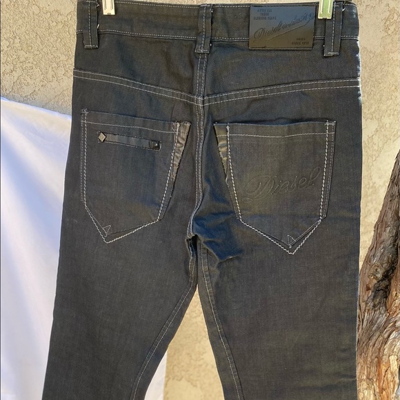 NW Diesel Industry Distressed Slim Jeans, Sz 29x29 - Picture 9 of 12